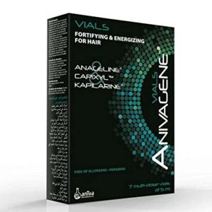 ANIVAGENE AMPOULES FORTIFIANTES ET ENERGISANTES POUR CHEVEUX 7 AMPOULES 5 ML