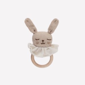 Anneau de dentition lapin sable | Main sauvage.