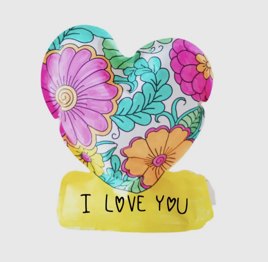 Coloriages gonflables – 2 cœurs. – Image 2