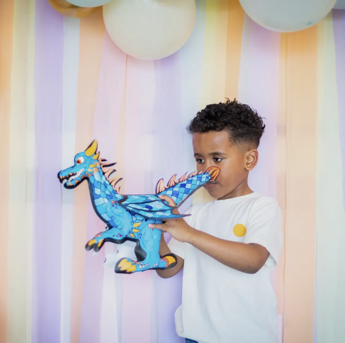 Coloriage gonflable – Dragon géant. – Image 3