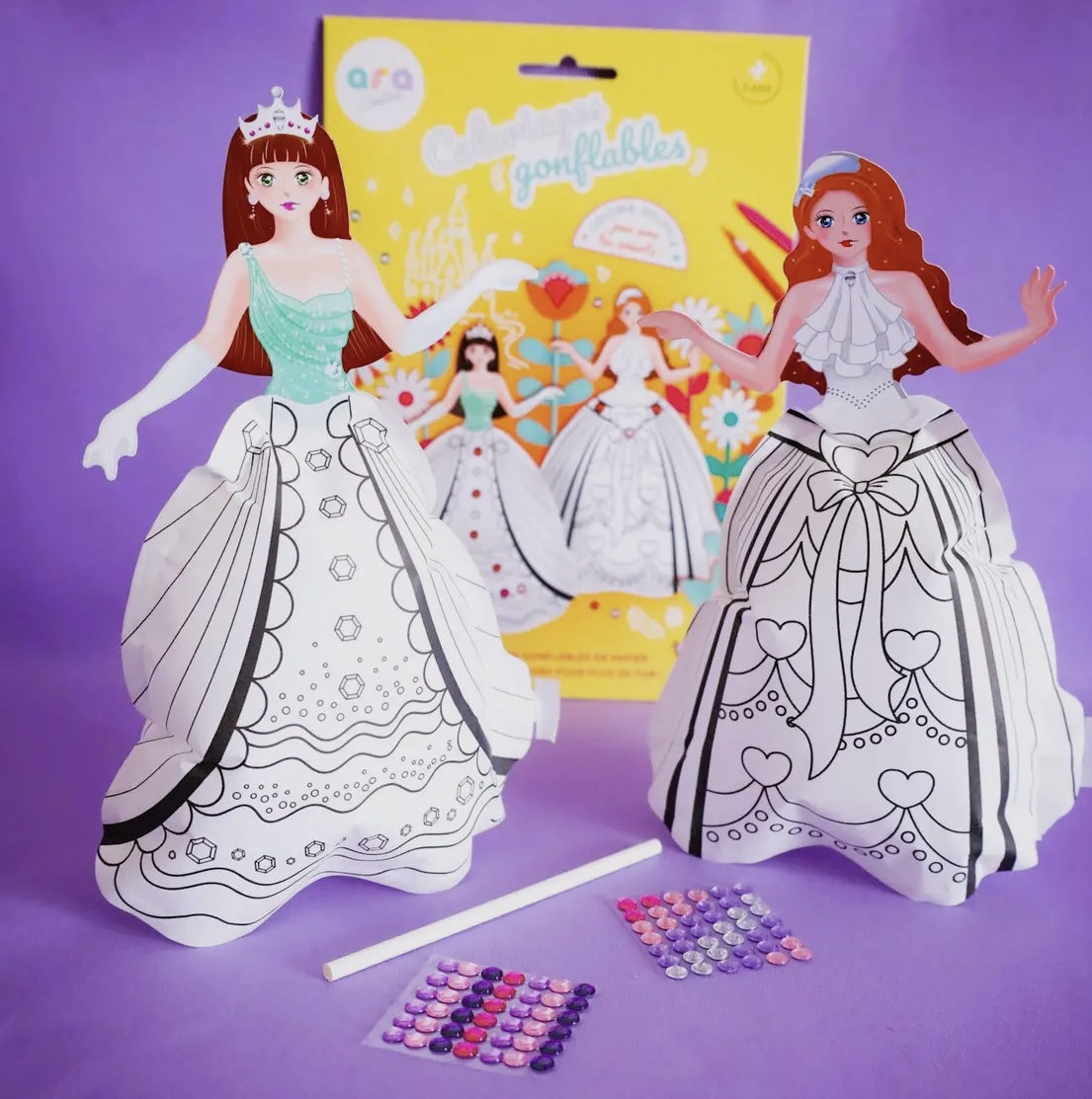 Coloriages gonflables – Princesses. – Image 3