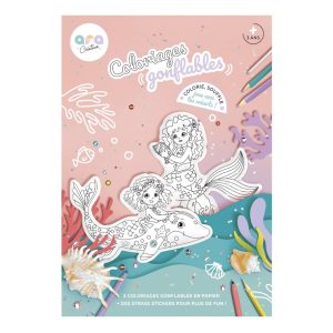 Coloriages gonflables – Sirènes.