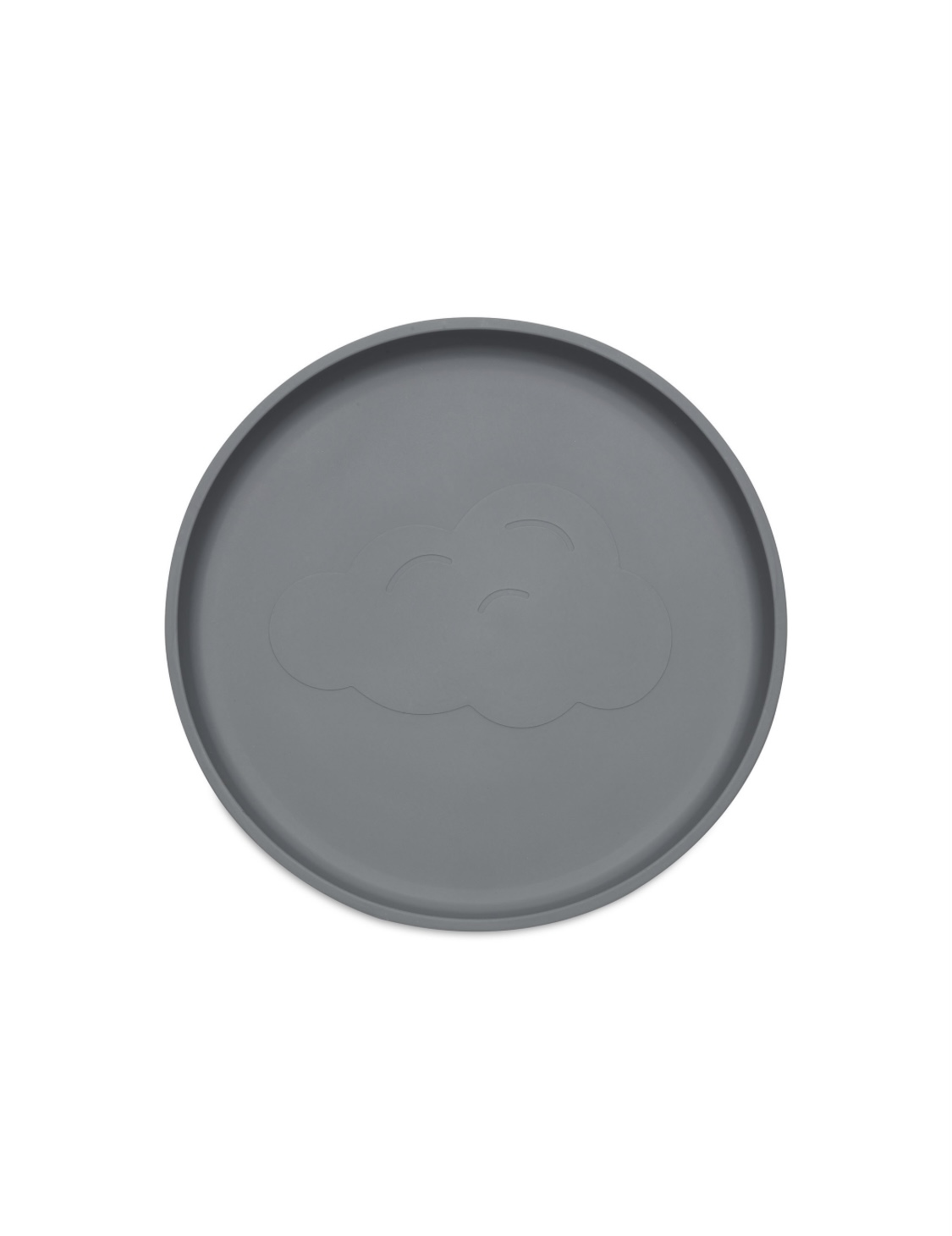 Assiette Silicone avec ventouse Storm Grey – Jollein.