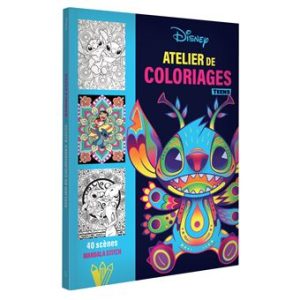 Lilo et Stitch – : DISNEY TEENS – Atelier de coloriages – Mandala Stitch.