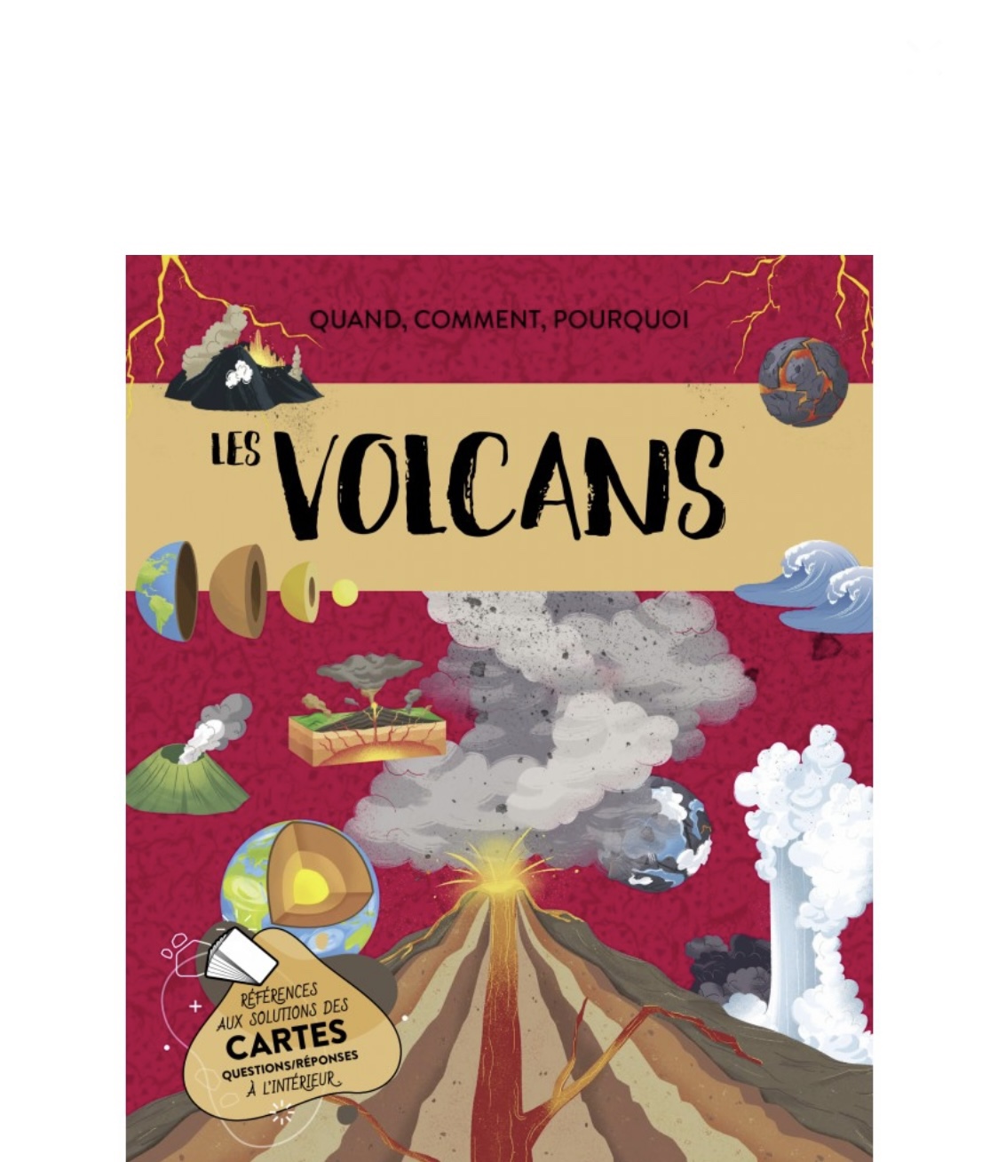 Le coffret du méga atlas des Volcans avec puzzle 500 pièces. – Image 4