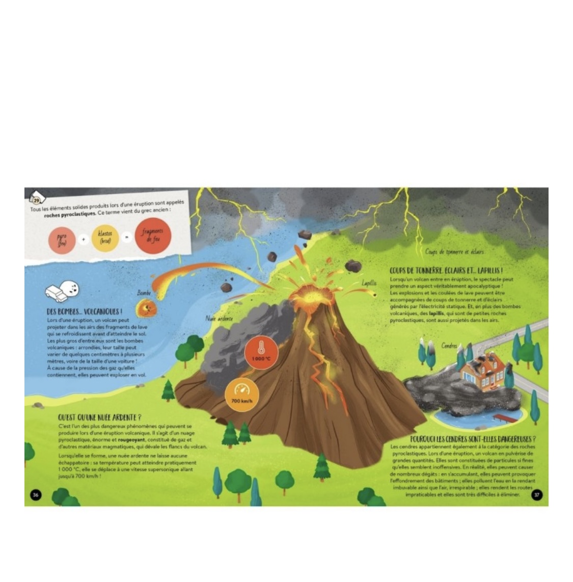 Le coffret du méga atlas des Volcans avec puzzle 500 pièces. – Image 6