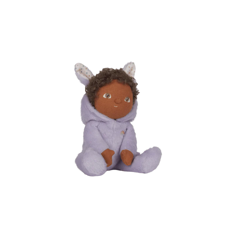 Peluche Olli Ella DINKY DINKUMS Fluffle Family Babs Bunny (mauve). – Image 3