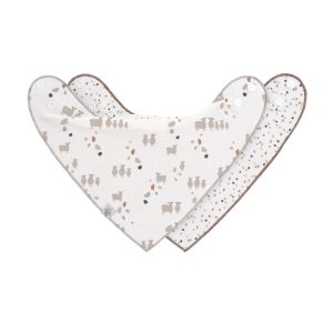 Bandana (2 pcs), Tiny Farmer Mouton bleu.