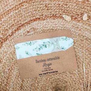 Bandeau Bébé Extensible avec Noeud sur le côté | Modèle Angie
