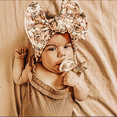 Bandeau gros Noeud XL à nouer en Jersey | Modèle Zélie – Image 6