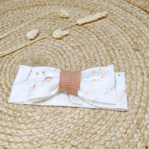 Bandeau avec Noeud en Jersey – Modèle « Princesse »