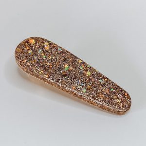 Barrette résine L’étincellante.