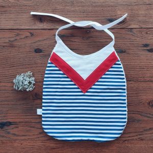 Bavoir Matelot(e) | Serviette Bébé & Maternelle personnalisé