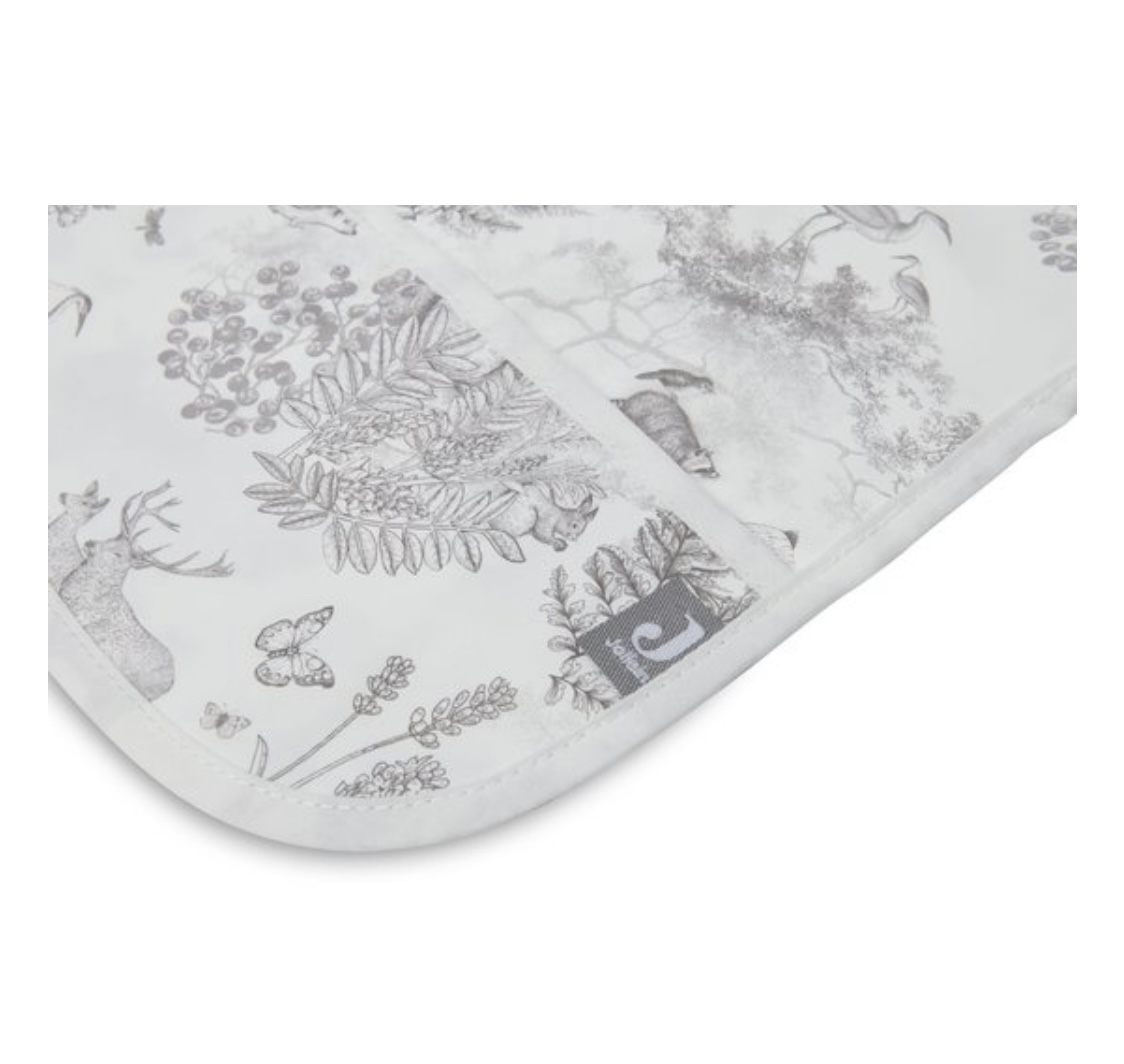 Bavoir imperméable avec manches forest animals. – Image 3