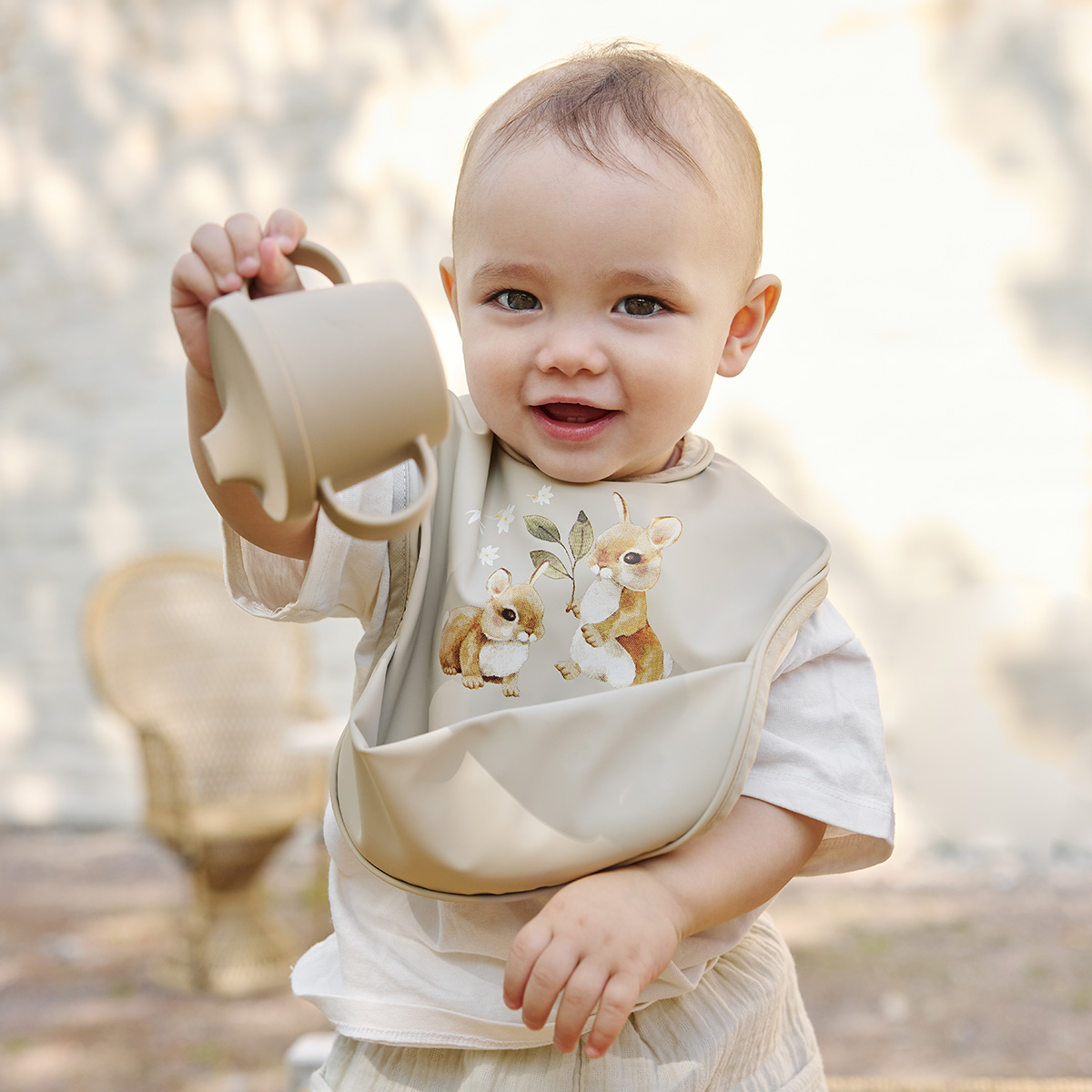 Bavoir imperméable Bunny Darling – Elodie détails. – Image 2