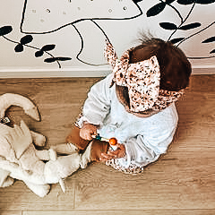 Bandeau gros Noeud XL à nouer en Jersey | Modèle Zélie – Image 5