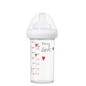Biberon 210 ml Coeurs My Love. Le Biberon Français.