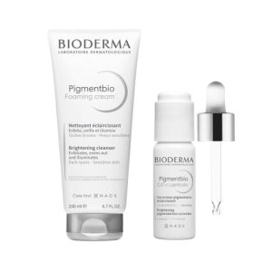 BIODERMA DUO PIGMENTBIO GEL NETTOYANT ECLAIRCISSANT 200 ML PLUS SERUM CONCENTRE 15 ML