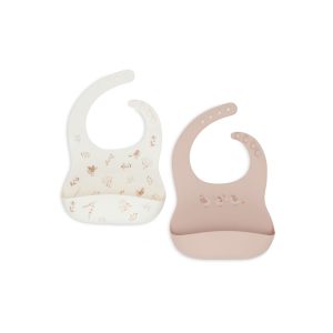 Bavoir Silicone Lovely Birds 2 Unités.