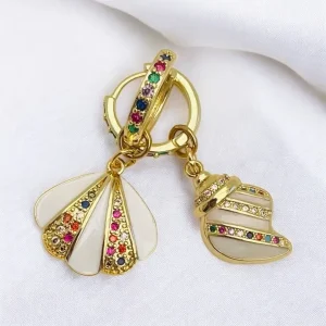 Boucles Créoles Coralie.