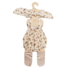 Tenue Poupée Loretas 34-36cm- Body Ballon Raspberry.