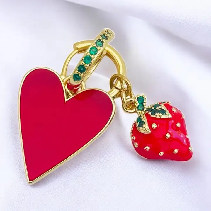 Boucles Créoles Fraisea.