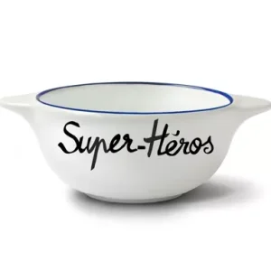 Bol Breton en Faïence – Super Héros.