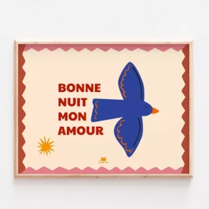Affiche A3 -Bonne nuit mon amour.