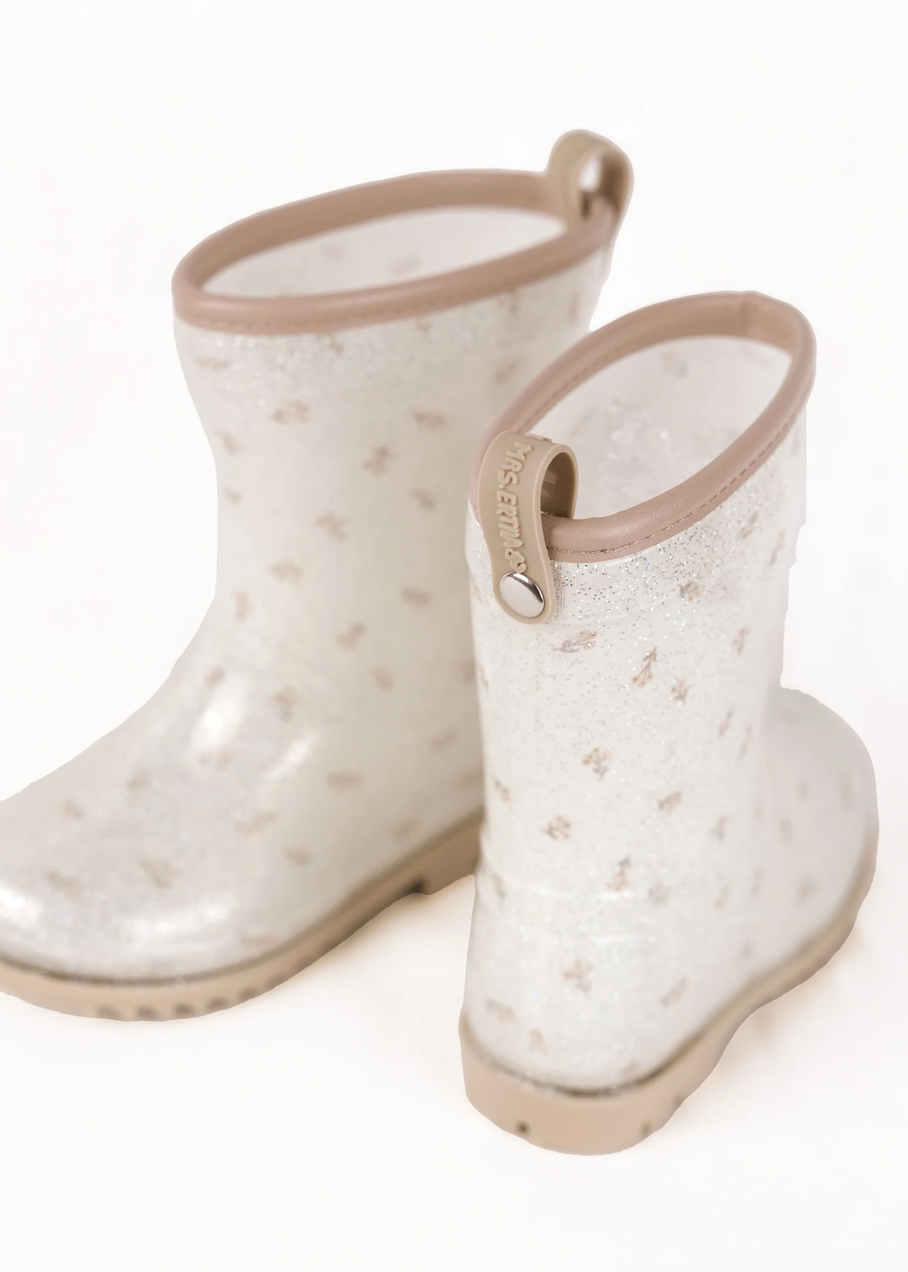 Bottes de pluie – Boutons de fleurs Paillettes. Pointures 23 à 30. – Image 3