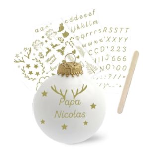Kit DIY Boule de noël Décalco.