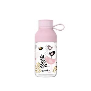 BOUTEILLE QUOKKA KIDS TRITAN OISEAUX 430 ML.