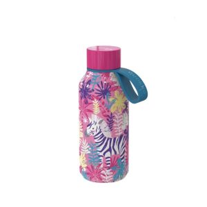 BOUTEILLE ISOTHERME QUOKKA KIDS ZEBRE 330 ML.