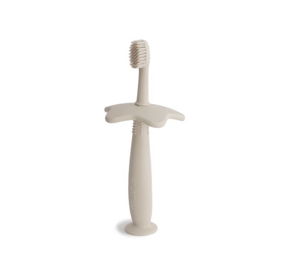 Brosse à dents silicone « sable ».