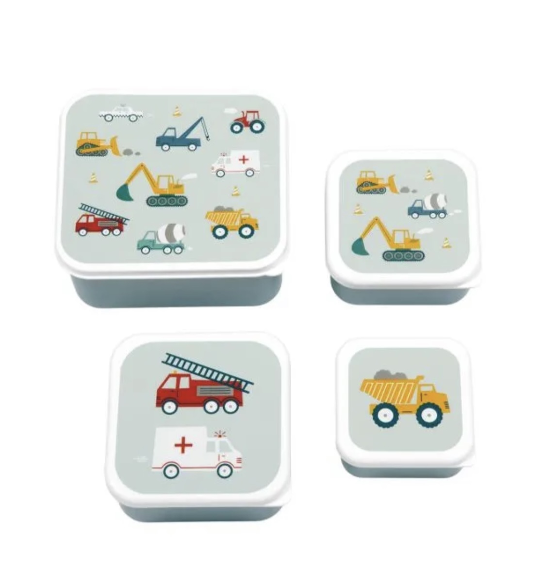 Boîtes à goûter gigognes: Véhicules. – Image 5