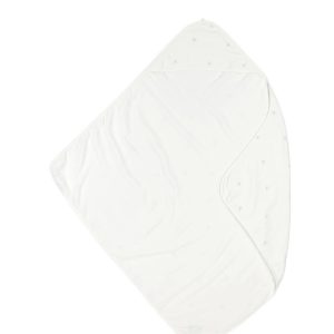 Cape de bain Bambou lilas.