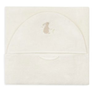 Cape de bain 100cm x 65cm, broderie Lapin.