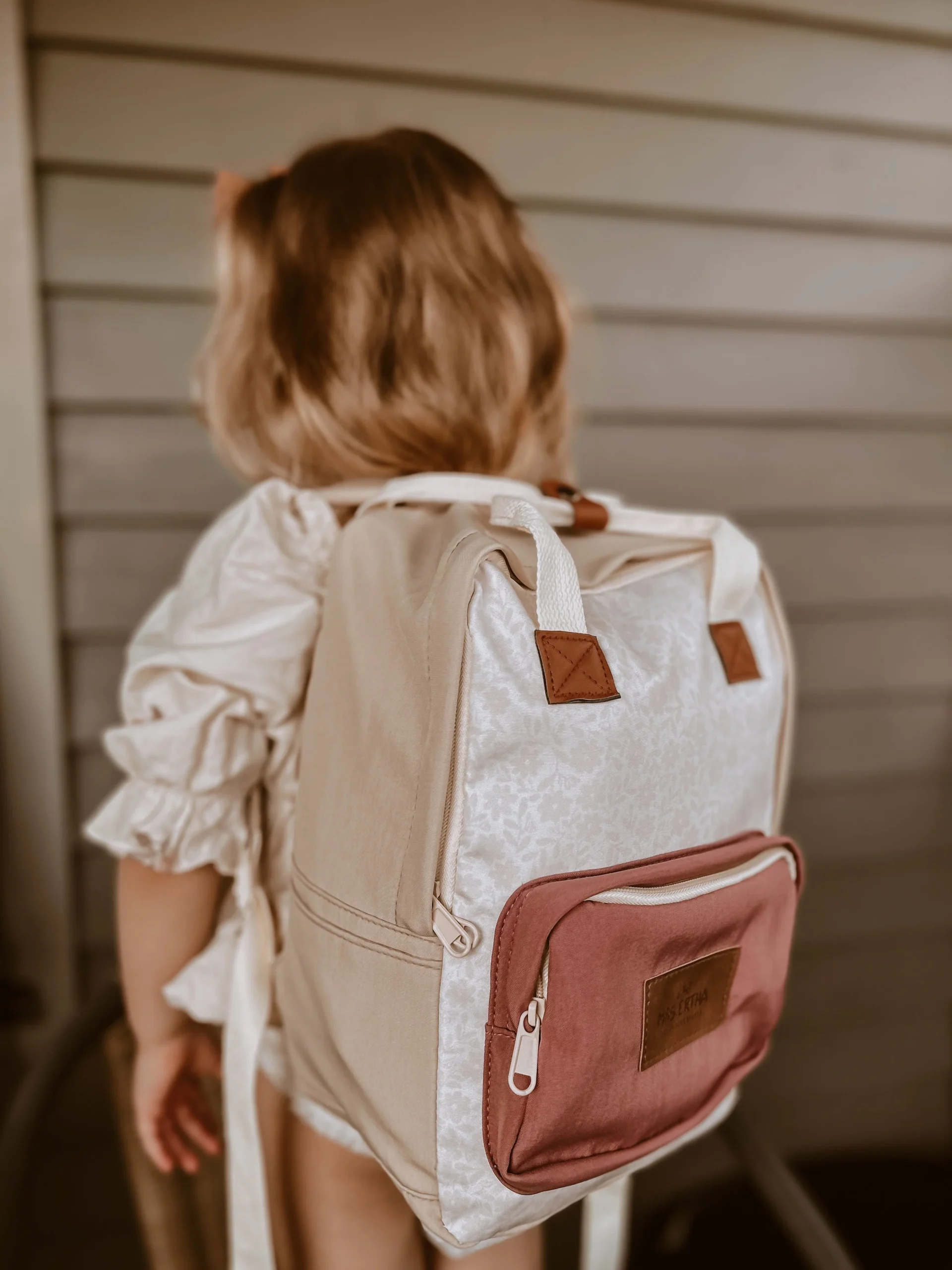 Sac à dos / Cartable Bouquet Silhouette (taille S). – Image 2