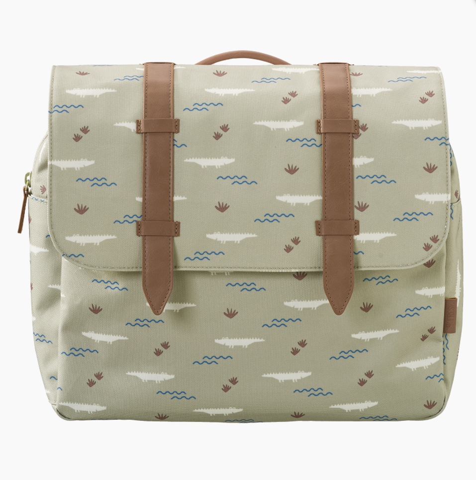 Fresk cartable crocodiles.