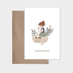 Carte postale – Grande soeur.