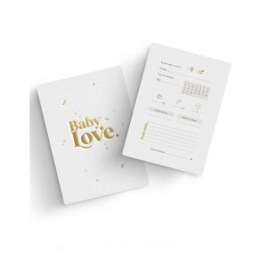 Cartes pronostiques Baby Shower.