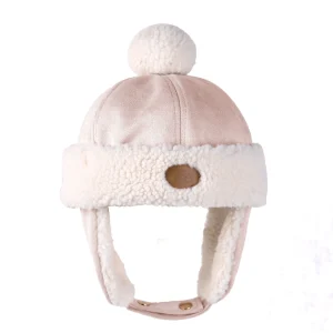 Chapeau d’aviateur Blush 3-6ans.