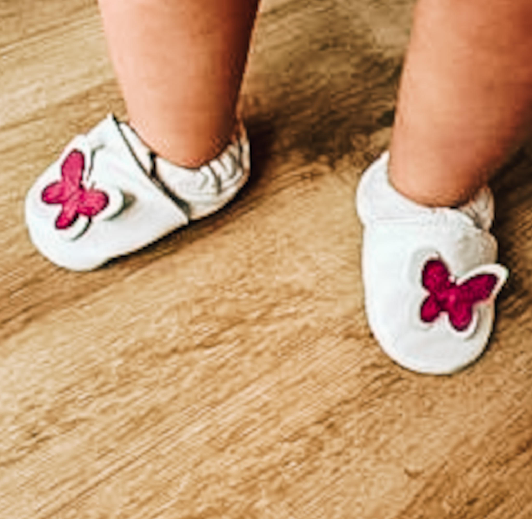 Chaussons Bébé Papillon | Cuir souple à personnaliser – Image 6