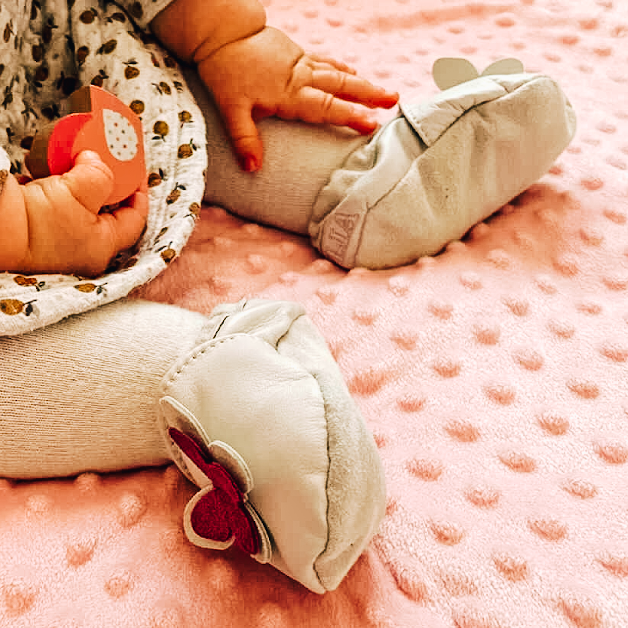 Chaussons Bébé Papillon | Cuir souple à personnaliser – Image 4