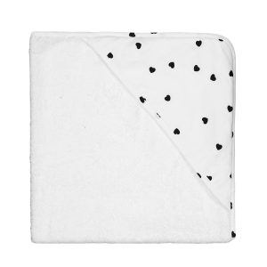 Rose in april: cape de bain coeur noir.