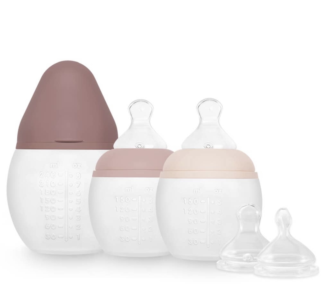 Biberons Elhée Trio « COFFRET DE NAISSANCE » (coloris besty).