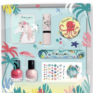 Coffret maquillage fard à joues. Rosajou.