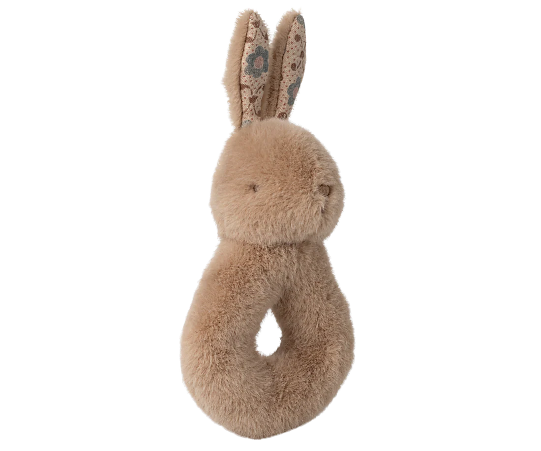 Maileg Coffret hochet lapin – Crème pêche. – Image 3