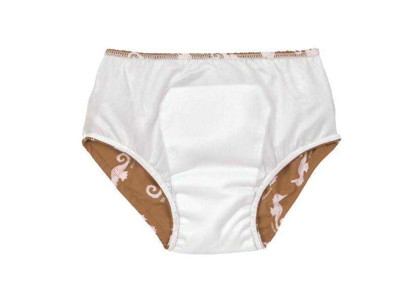 Maillot de bain couche – Hippocampe, caramel 25-36mois. – Image 2