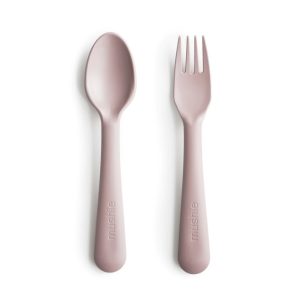 Mushie couverts « blush ».