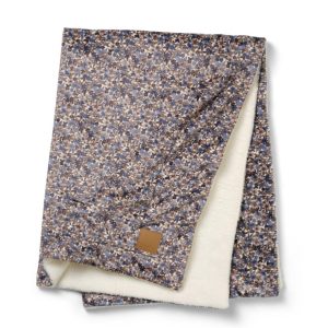 Couverture Pearl Velvet Blue Garden.